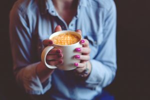 Not Writing with coffee | Marianne H. Donley | A Slice of Orange