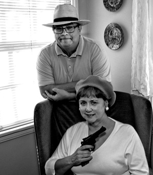 Authors Janet and Will