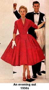 1950s Evening out