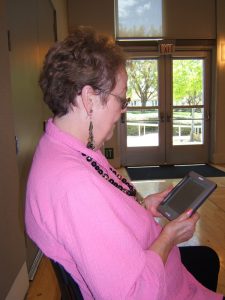 Janet reading