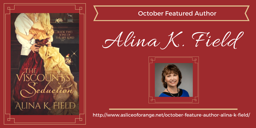 October Featured Author: Alina K. Field | A Slice of Orange