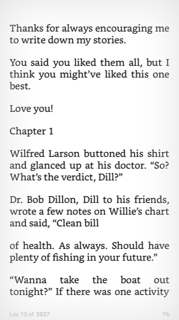 Converted PDF to mobi