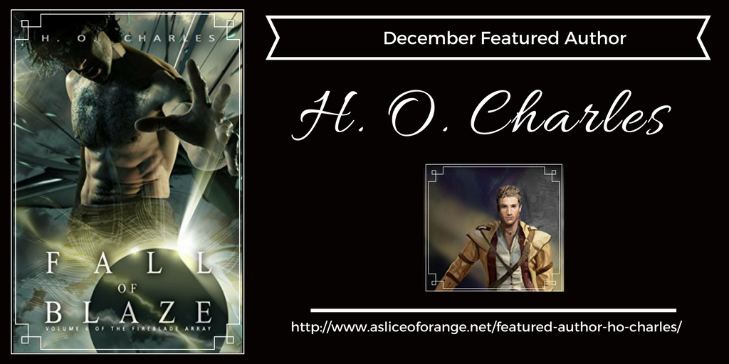 December Featured Author | H. O. Charles | A SliceofOrange
