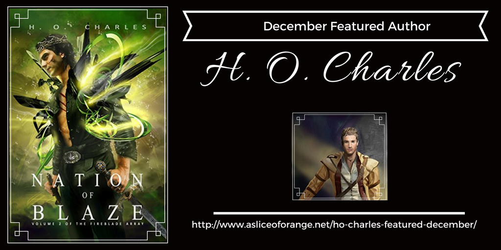 H. O. Charles |Featured Author | A Slice of Orange