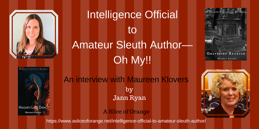 Maureen Klovers | Jann Says...| A Slice of Orange
