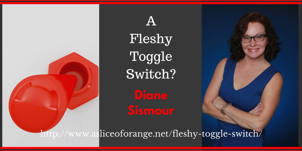 A Fleshy Toggle Switch | Diane Sismour | A Slice of Orange