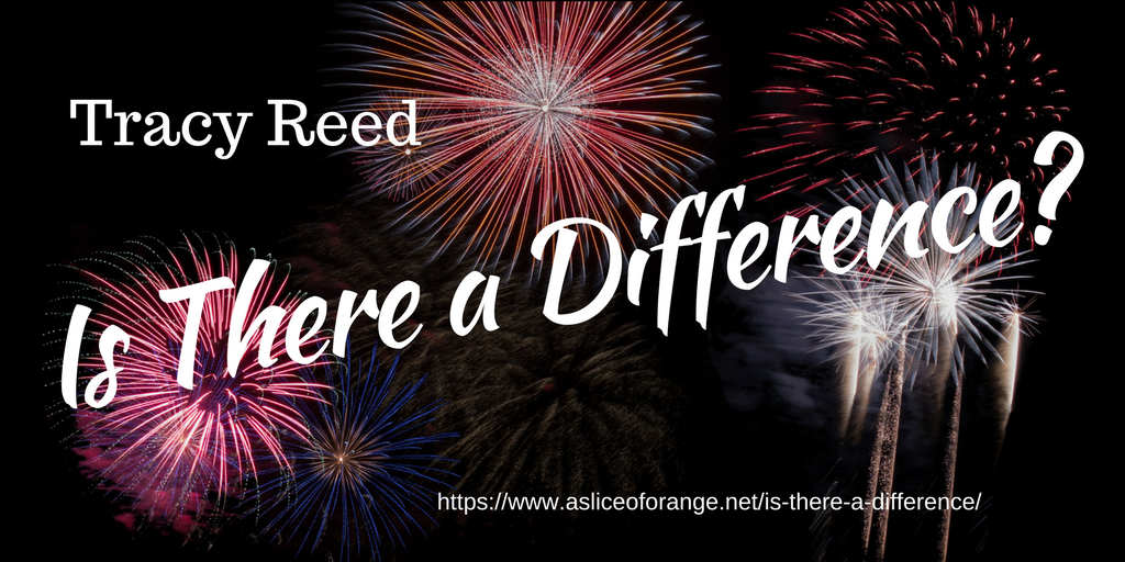 Is There a Difference | Tracy Reed | A Slice of Orange