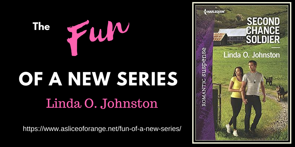 The Fun of a New Series | Linda O. Johnston | A Slice of Orange