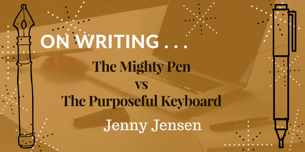 The Mighty Pen | Jenny Jensen | A Slice of Orange