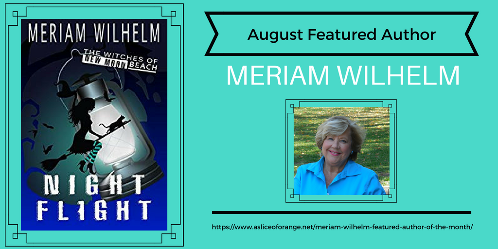 meriam wilhelm featured authorof the month | A Slice of Orange