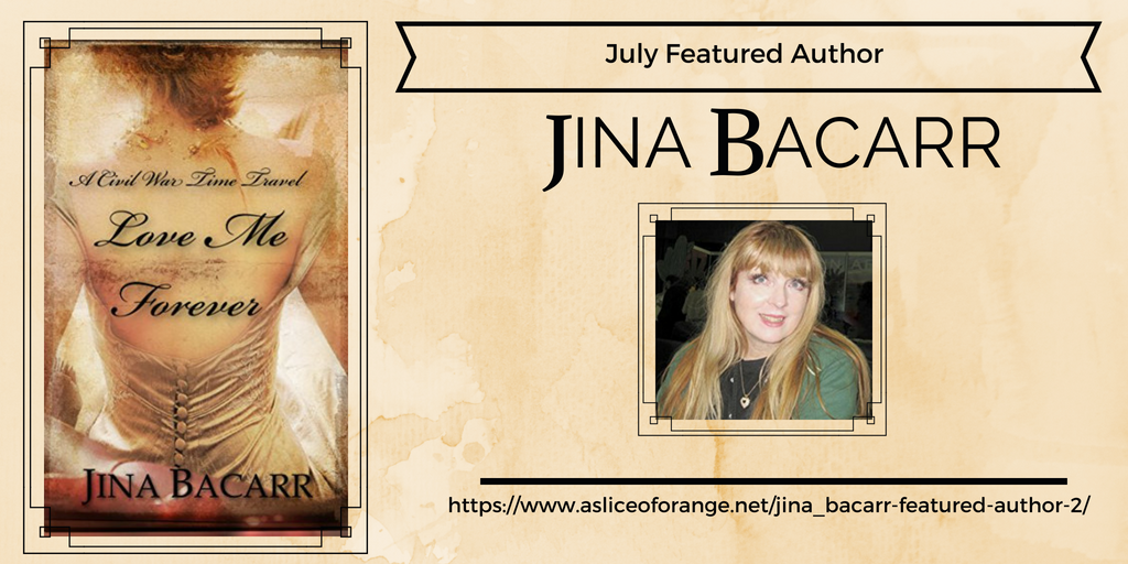 Jina Bacarr Featured Author | A Slice of Orange