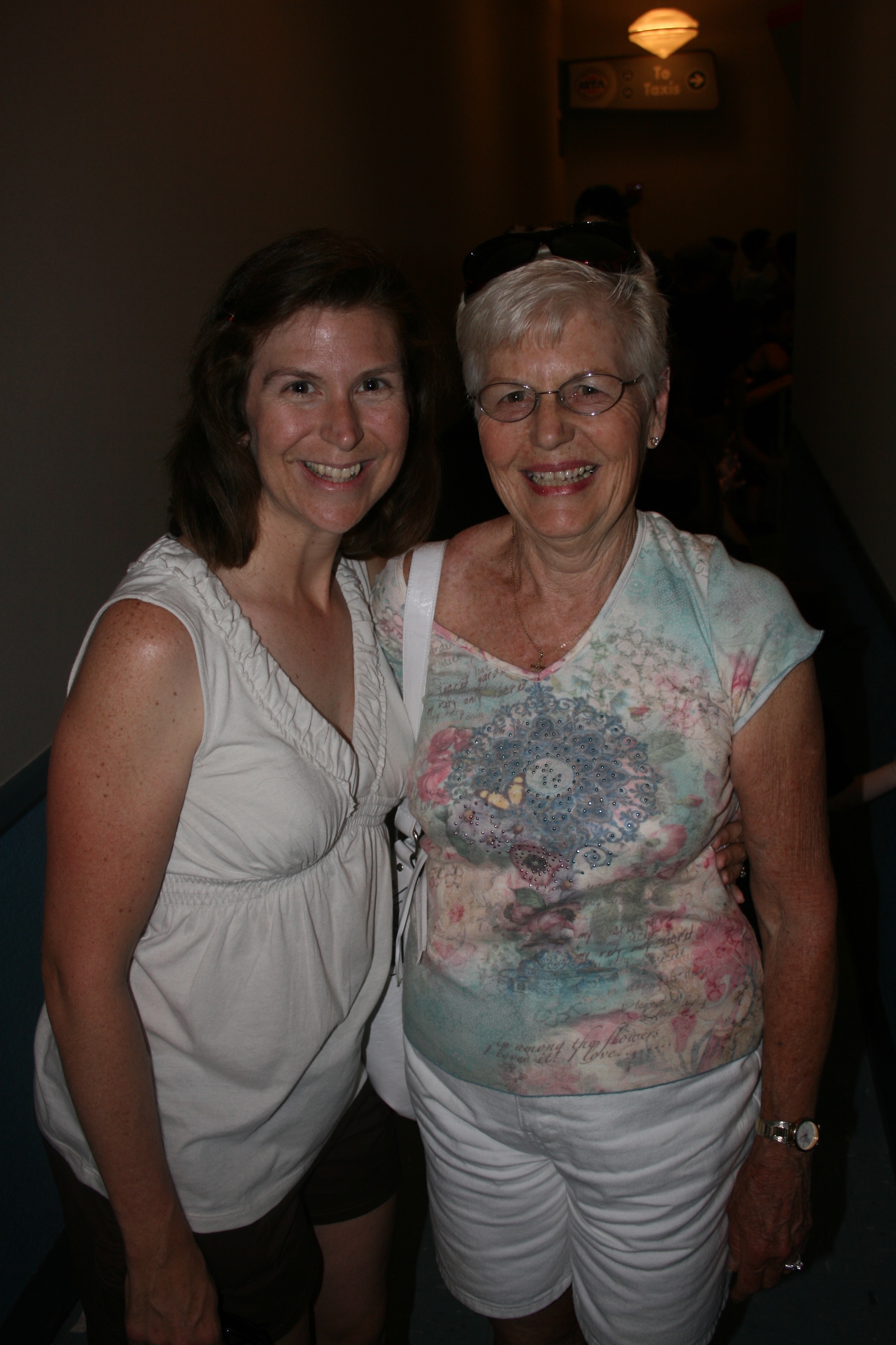 Picture of my mom and I by Denise M. Colby - Thank you, mom