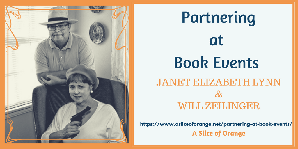 Partnering at Book Events | Jannet Lynn and Will Zeilinger | A Slice of Orange