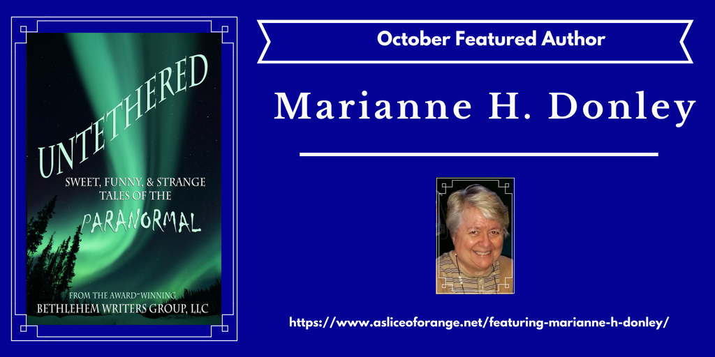 featuring marianne h donley | featured author of the month | A Slice of Orange