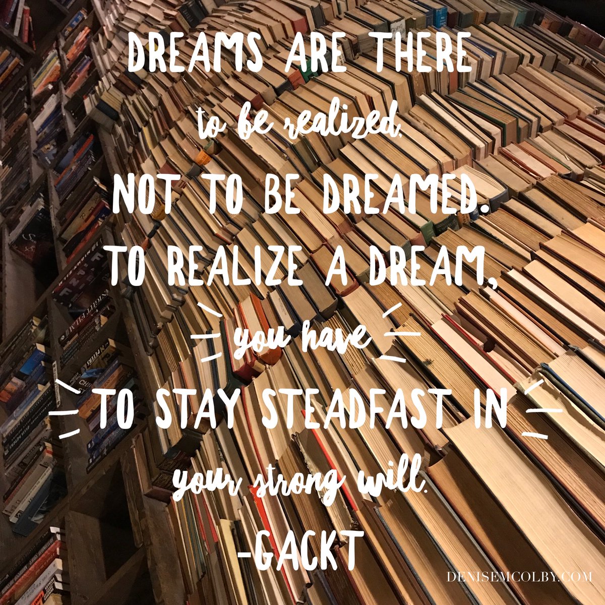 steadfast in my writing by Denise M. Colby