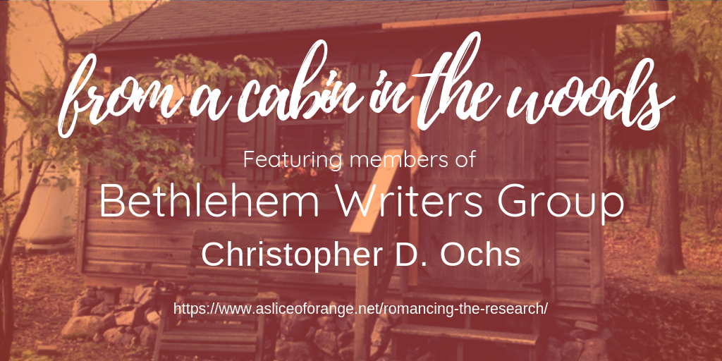 Christopher D. Ochs | From a Cabin in the Woods | A Slice of Orange