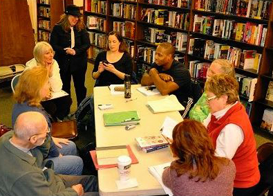 A critique group in a library | Critique Group or Beta Readers | Will Zeilinger