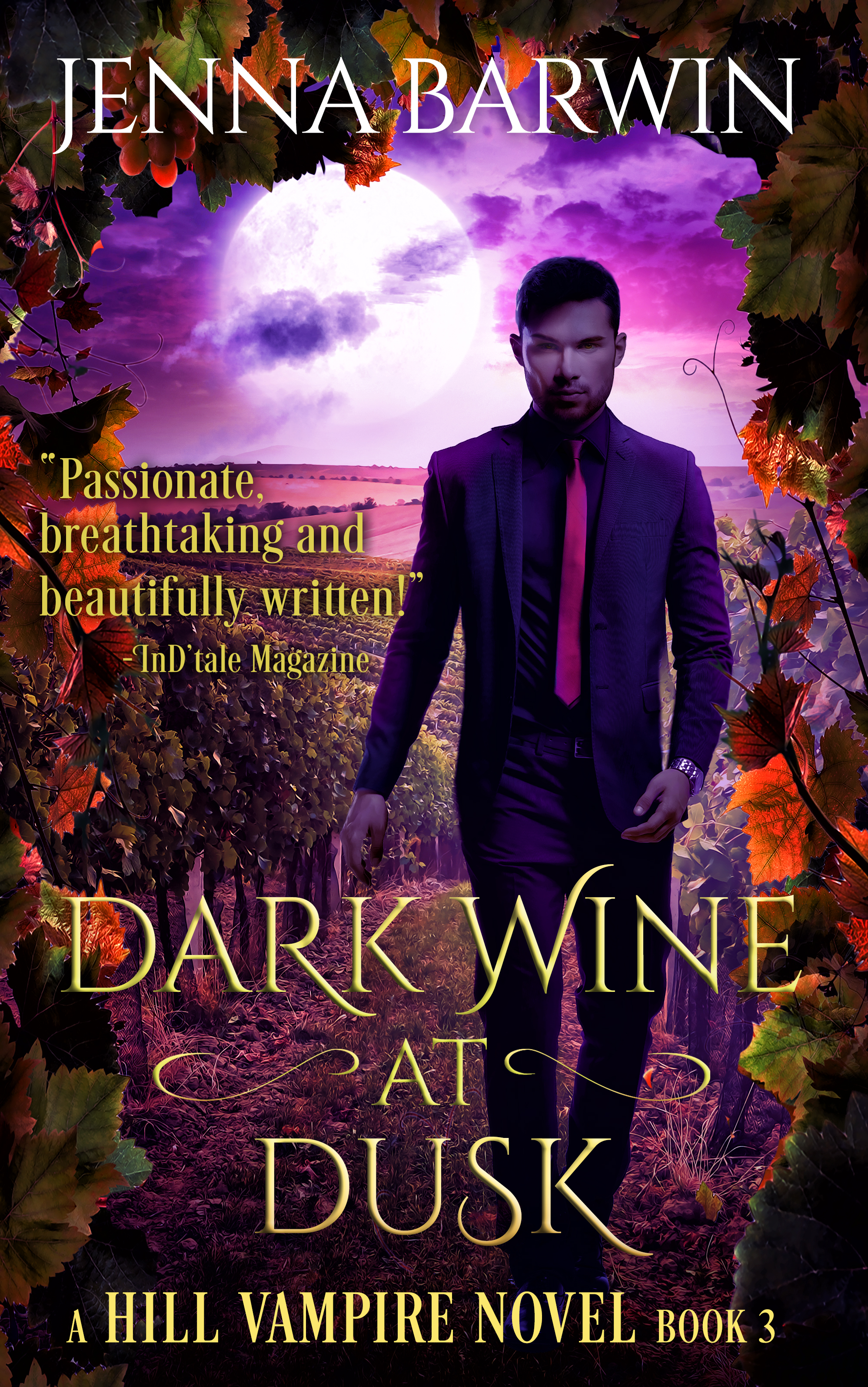 DARK WINE AT DUSK