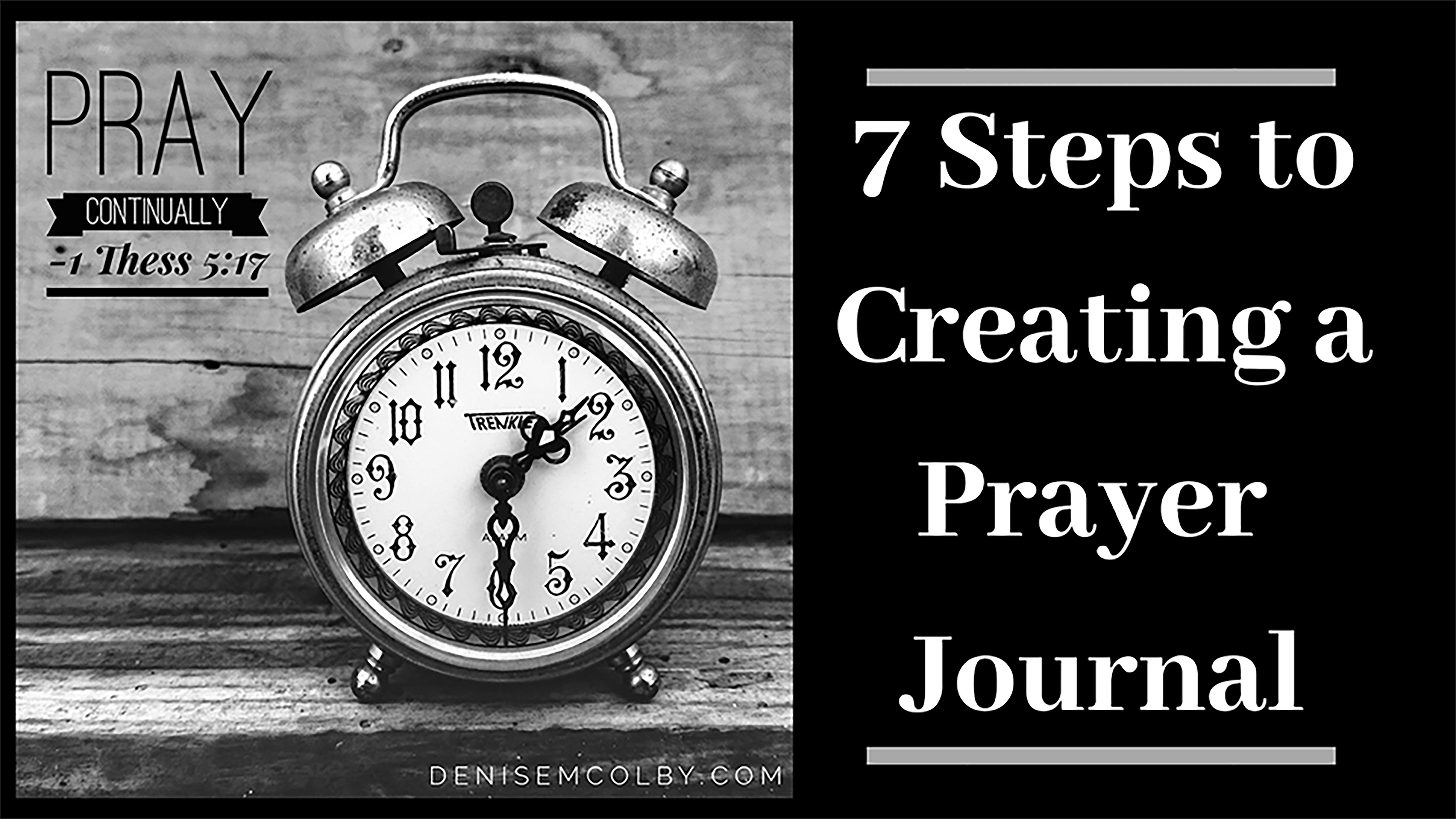 Example by Denise M. Colby of how her writing box expanded by creating a webpage about creating a prayer journal