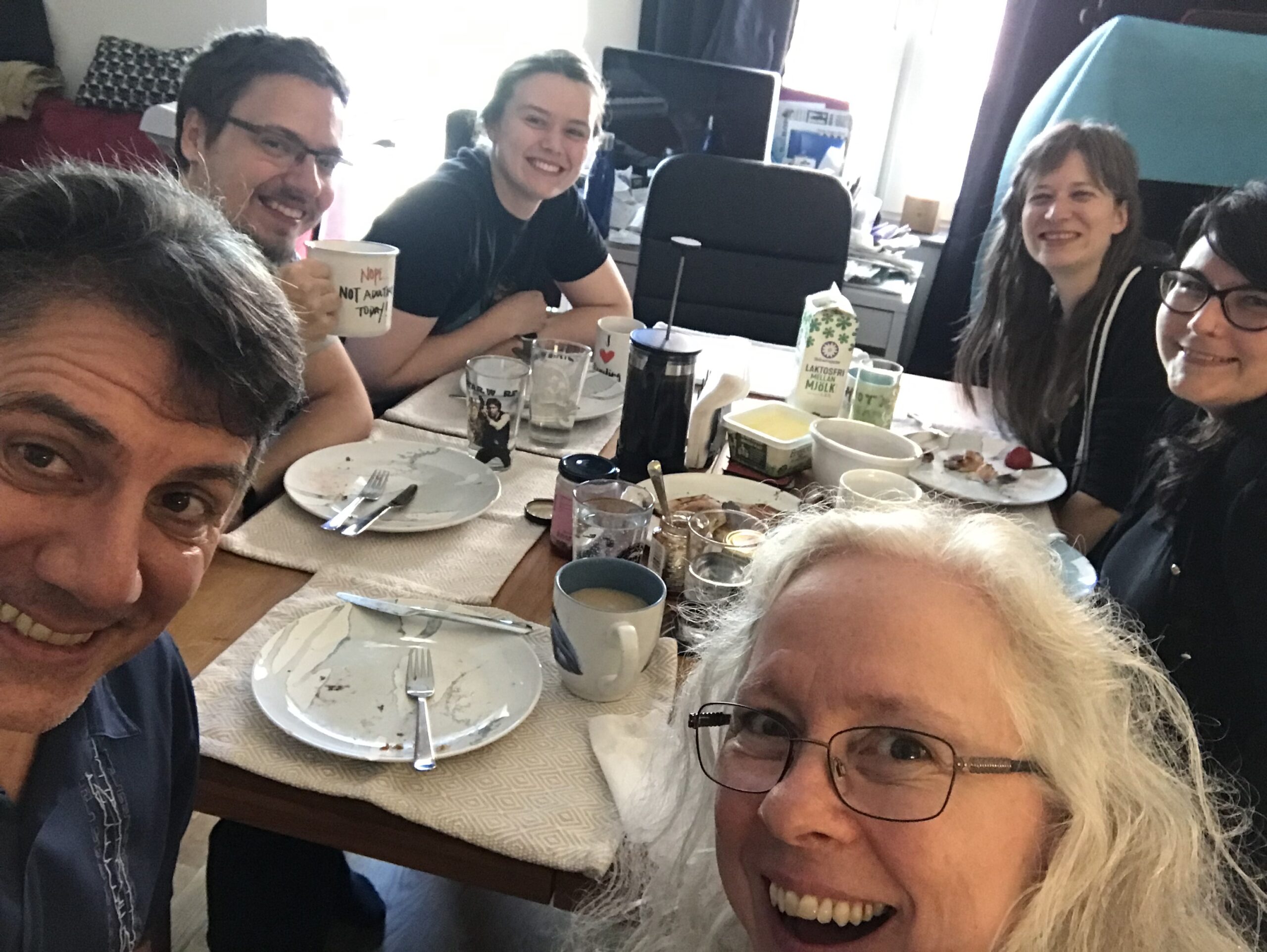 Writers retreat over breakfast