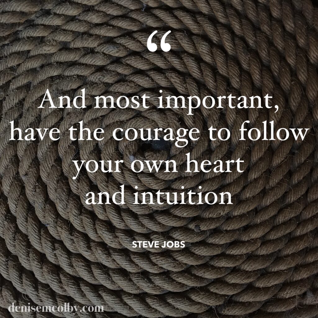 Coiled rope background image with a quote written over it