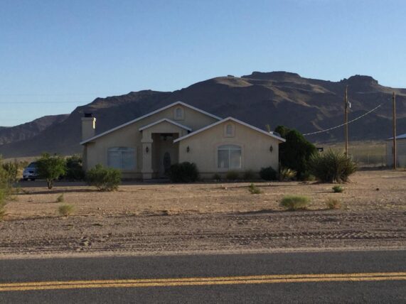 Our little house on the prairie.