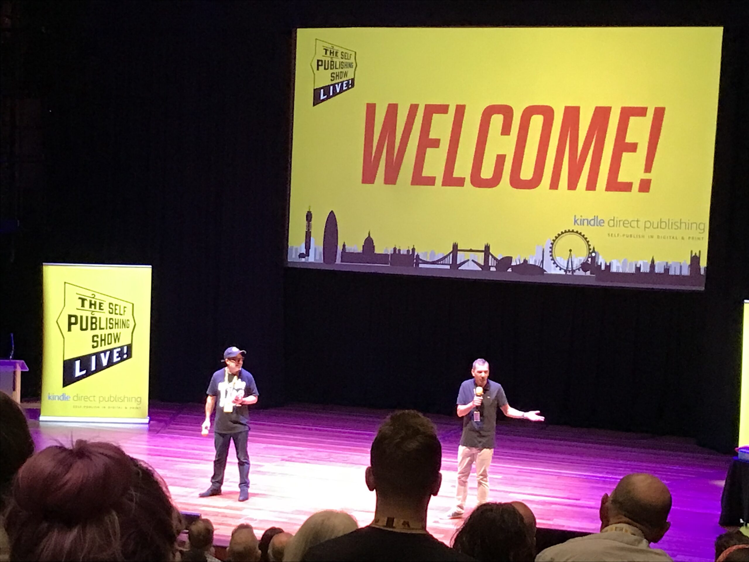 Self Publishing Show Live 2023 with Mark Dawson and James Blatch