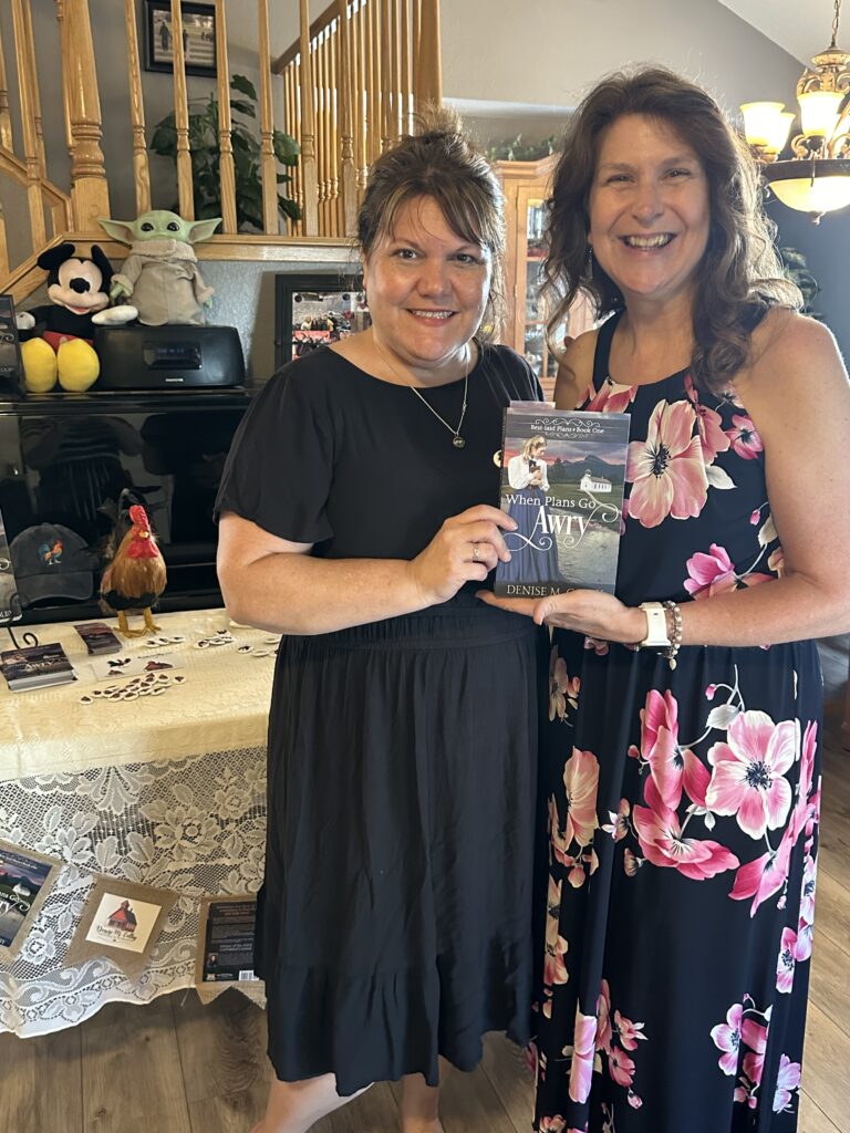 When plans go awry book signing event june 2024 for denise m colby