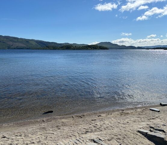 A photo of Loch Lomond in Scotland