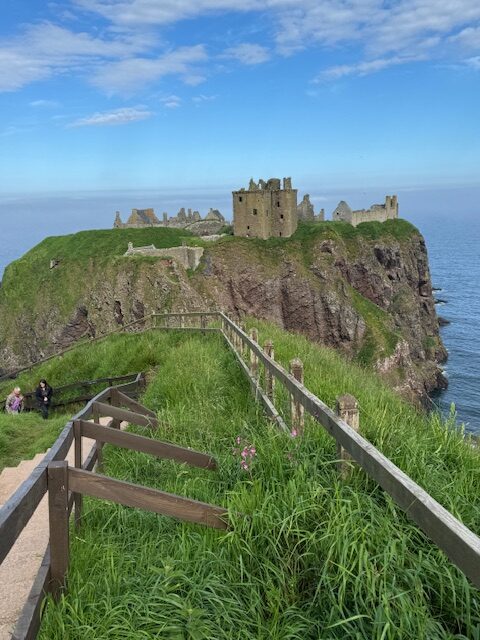 photo of Dunnottar Castle in Scotland