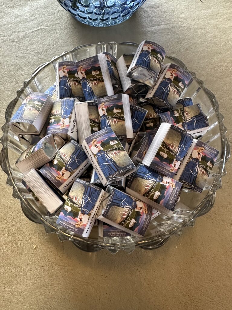candies with book covers when plans go awry