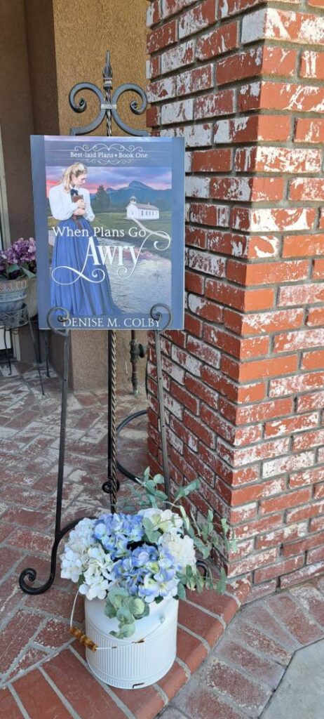 book signing event June 9, 2024 for debut novel when plans go awry