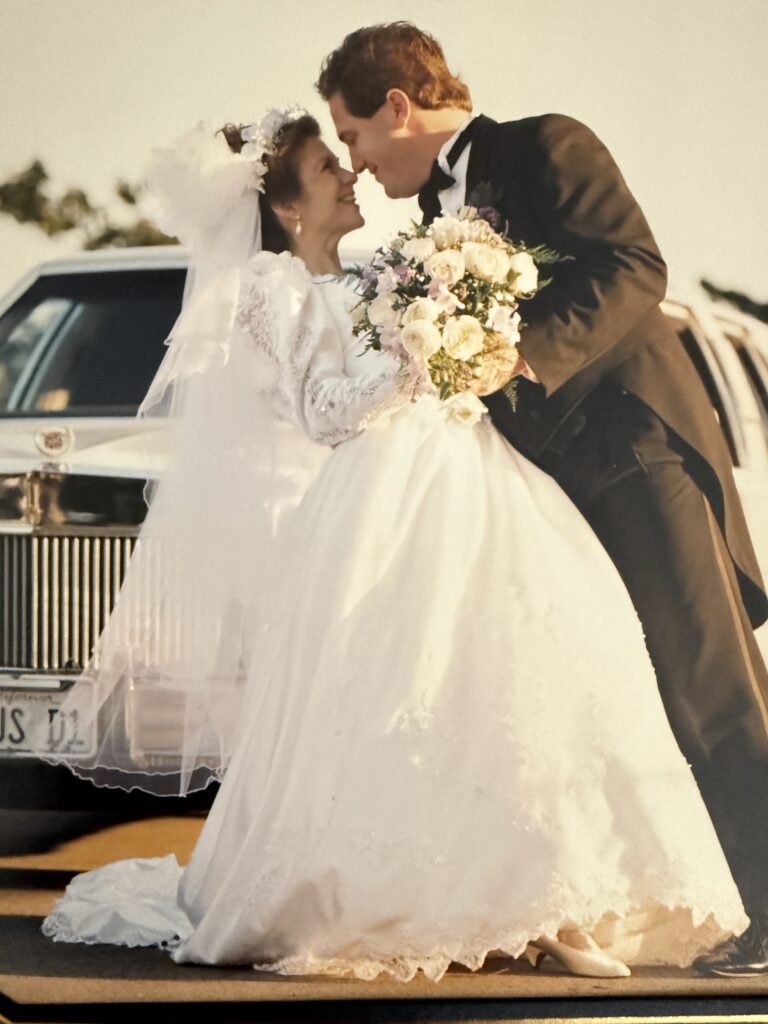 Denise M. Colby wedding day 1995