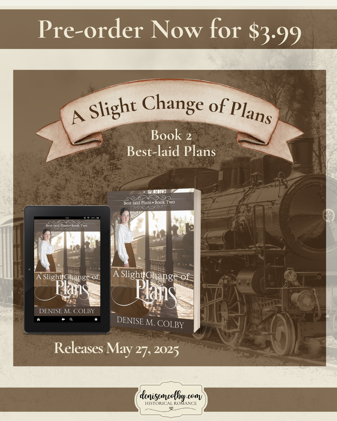 You can pre-order a Slight Change of Plans now on Amazon for the e-book to help celebrate book birthday