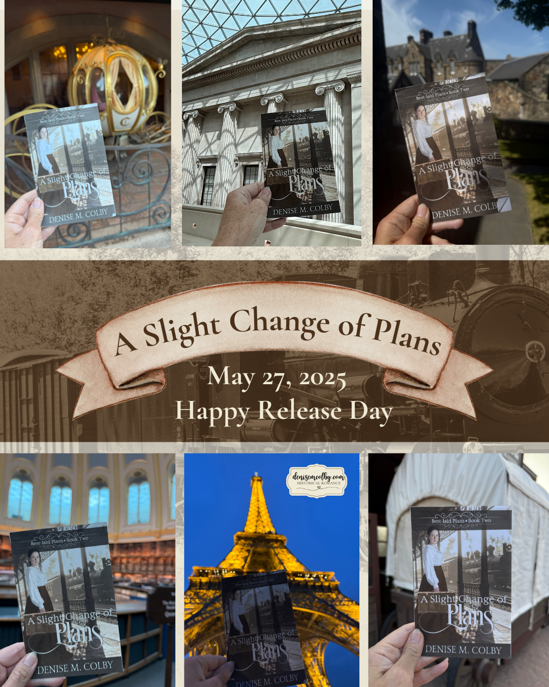 Denise M. Colby's A Slight Change of Plans released May 27th, 2025