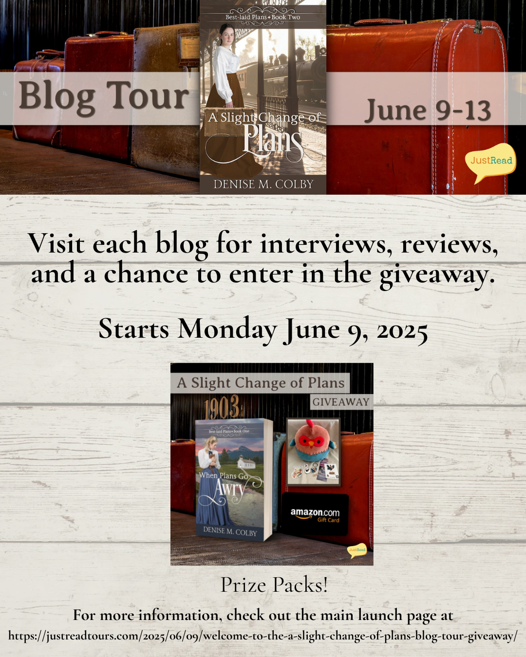 A Slight Change of Plans Blog Tour week graphic