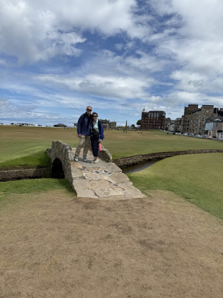 The history of St. Andrews Golf Course had me coming up with new story ideas on my writing research trip