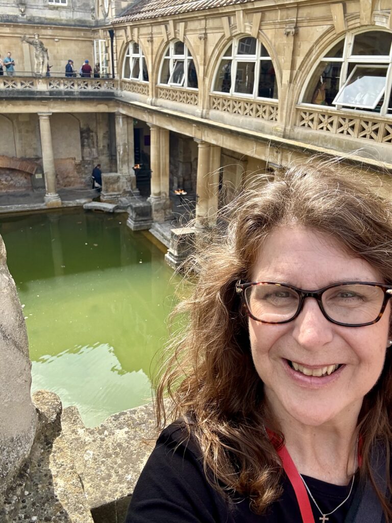 the Roman baths in Bath has so many historical facts that were perfect for writing research