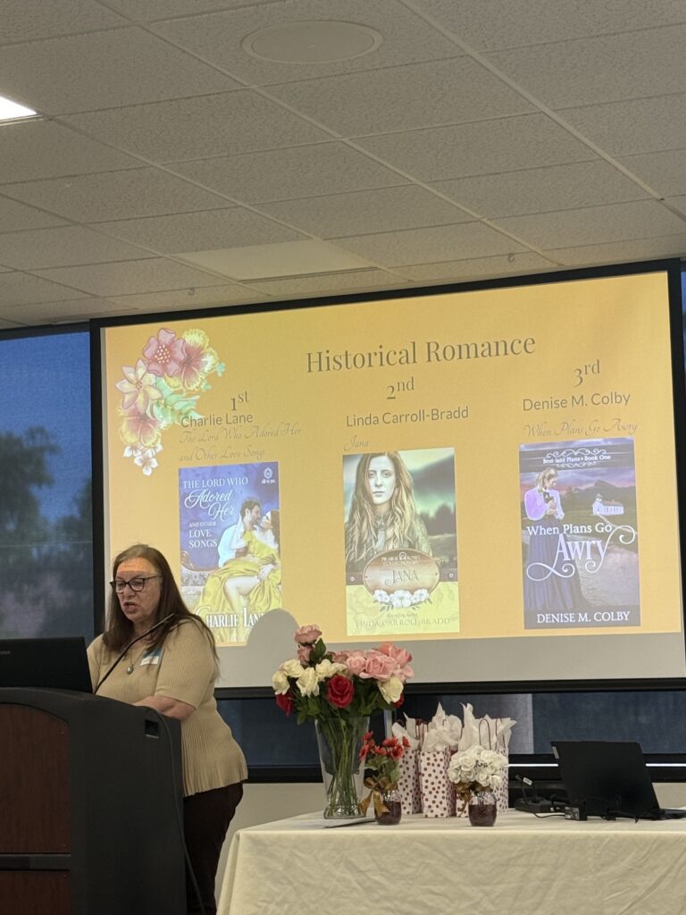 My book When Plans Go Awry won 3rd place in the historical category in the BBB contest