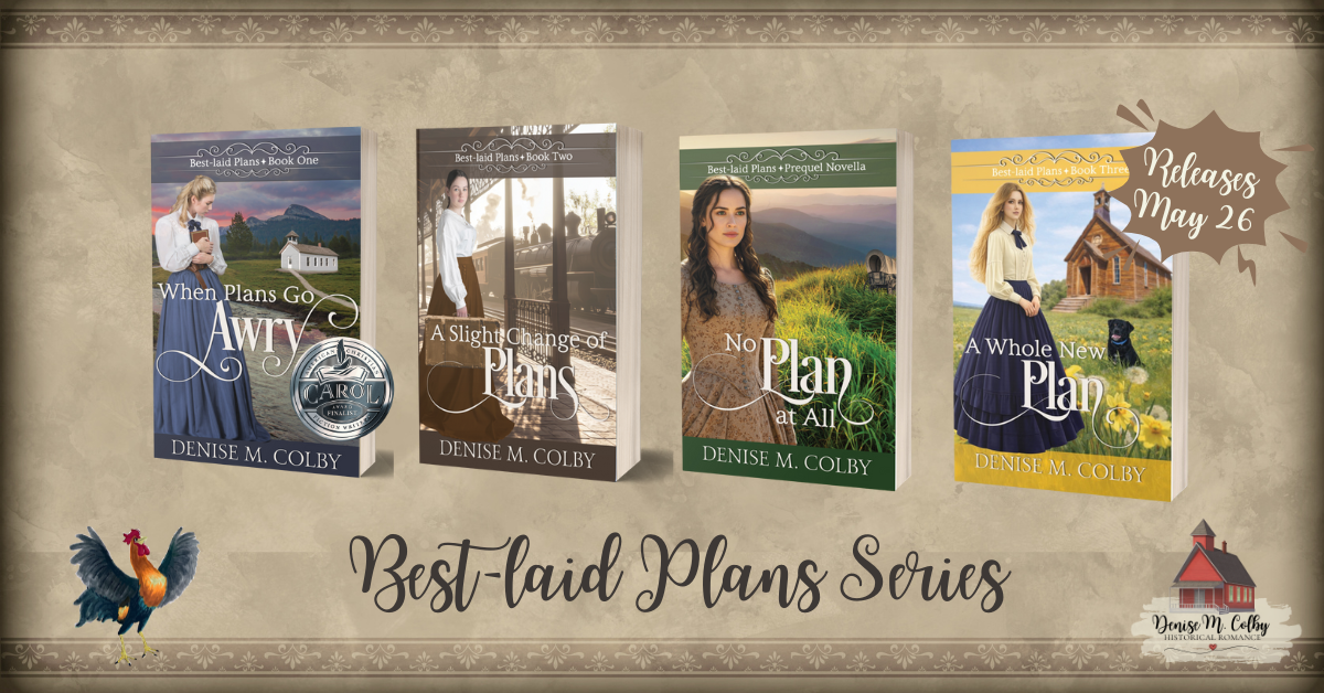Denise M. Colby's Best-laid Plans series with new book A Whole New Plan