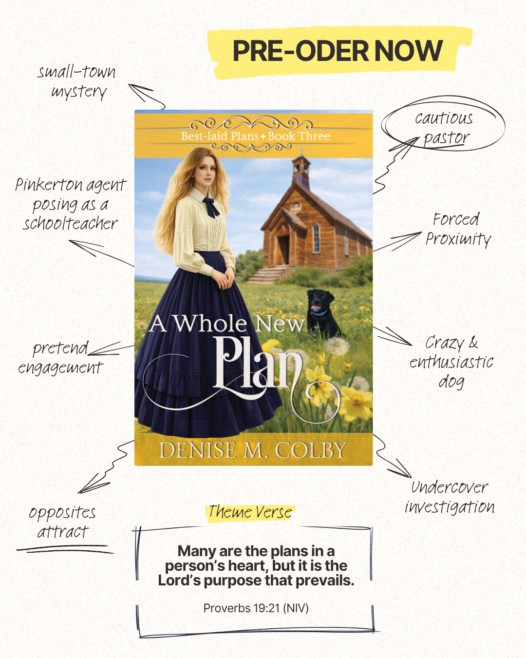 A Whole New Plan is an opposites attract, forced proximity with a small-town mystery book