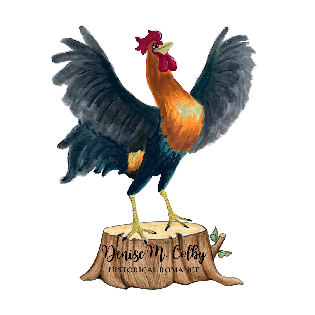 Bert the rooster has a tree stump in the Best-laid Plans series that he stands on and crows, everyones favorite rooster