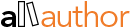 allauthor logo for the online community that connects book authors and readers