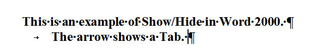 e-magings: Show Don't Hide: The Necessary Pilcrow